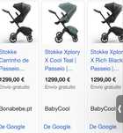 Carrinho stoke com ovinho cybex de oferta