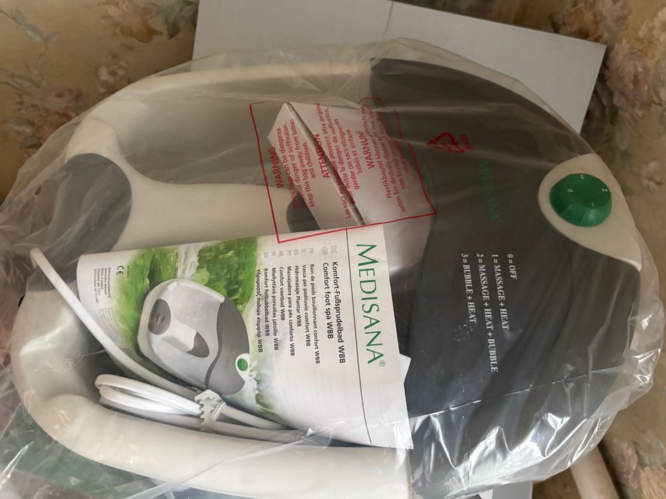 Гідромасажна ванна для ніг Medisana