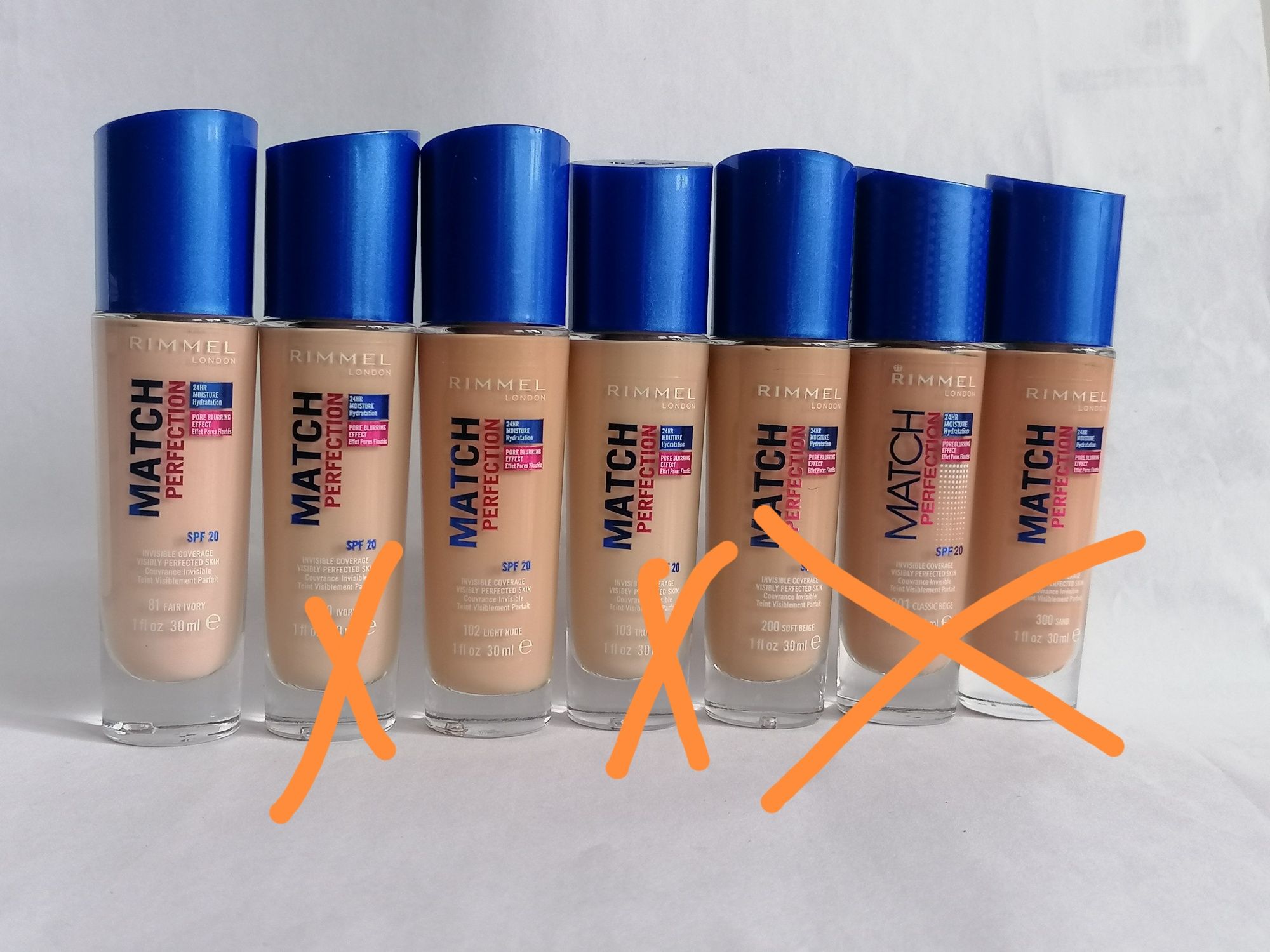 RIMMEL Match Perfection podkład 81 fair Ivory nowy