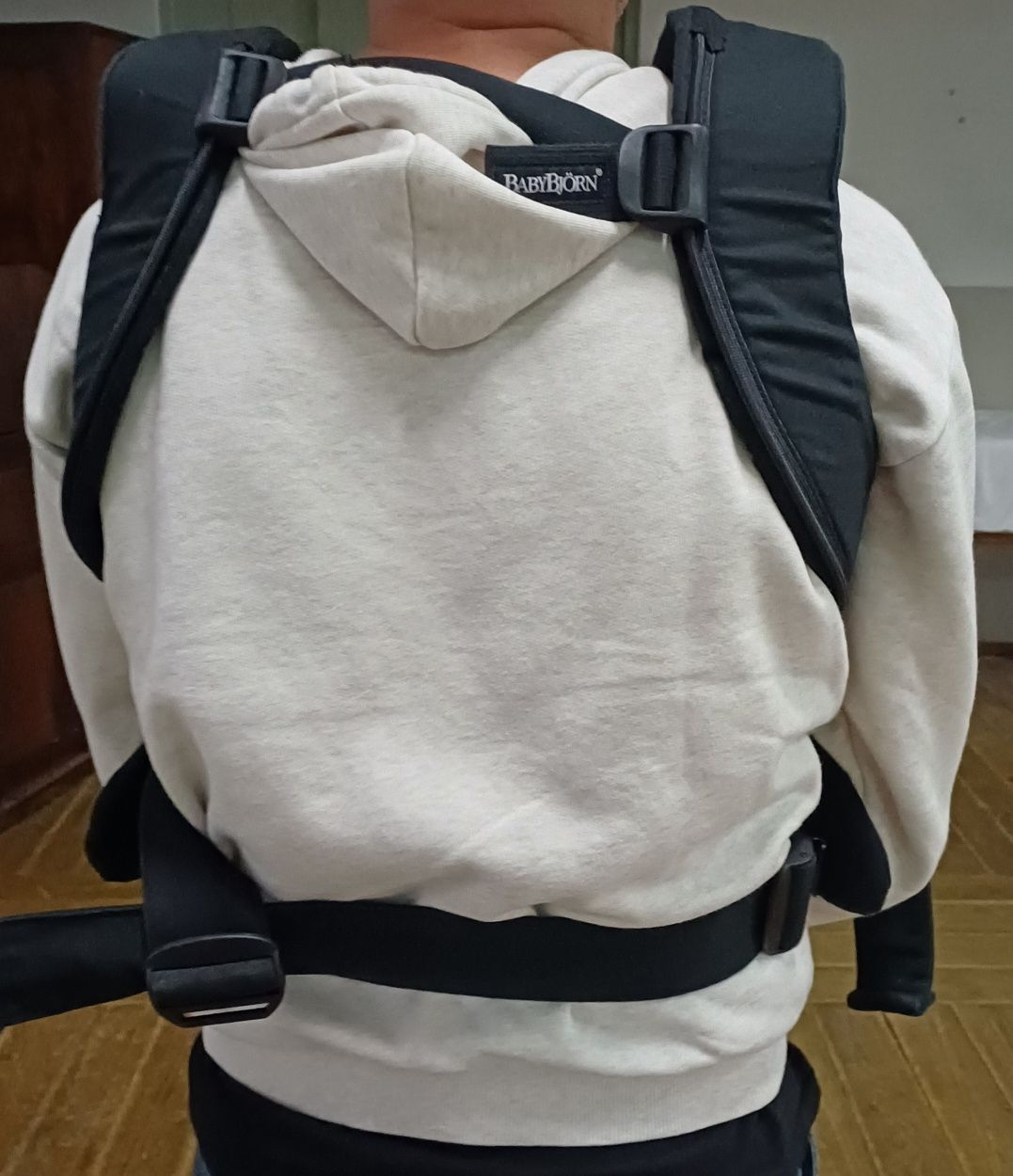 Marsupio - BabyBjork em preto