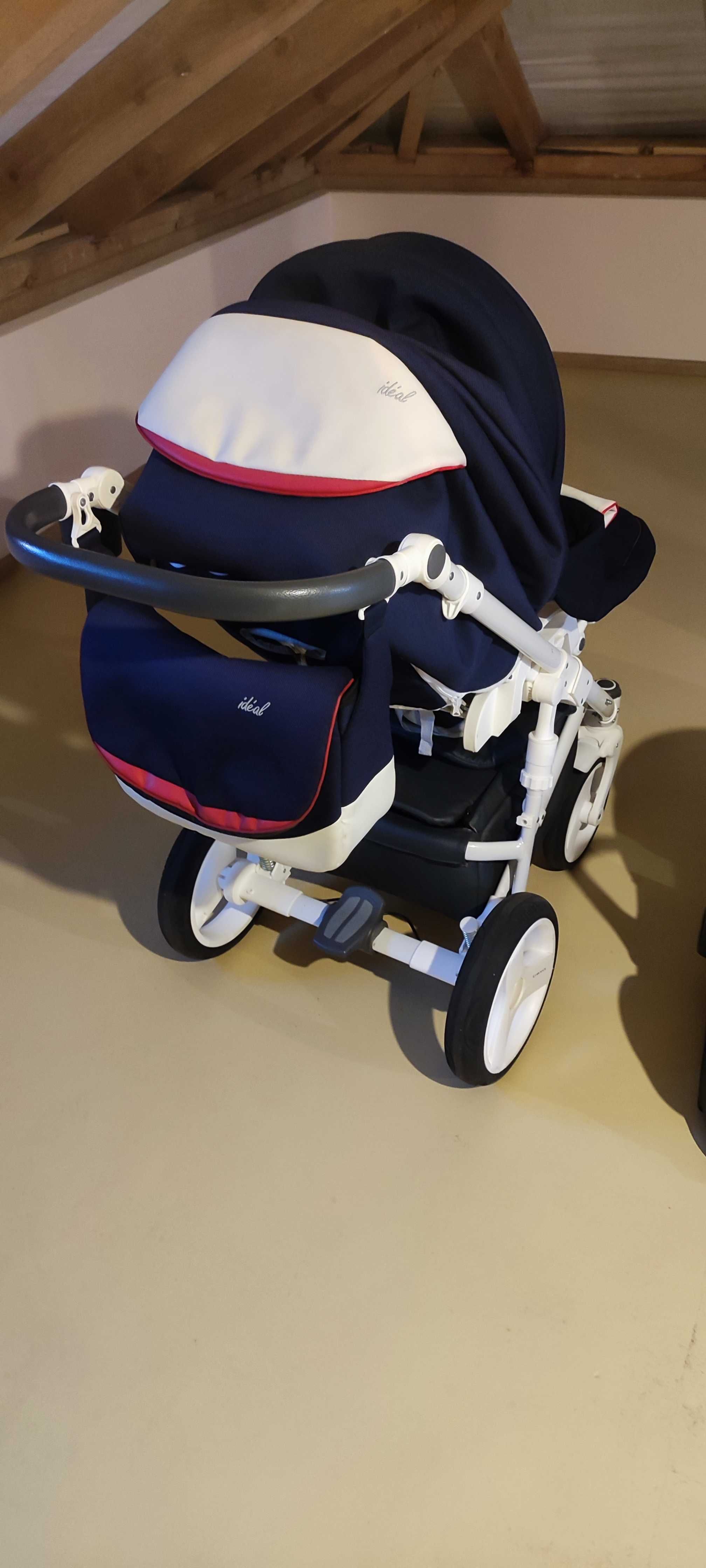 Wózek Bexa Ideal 4 w 1 zestaw