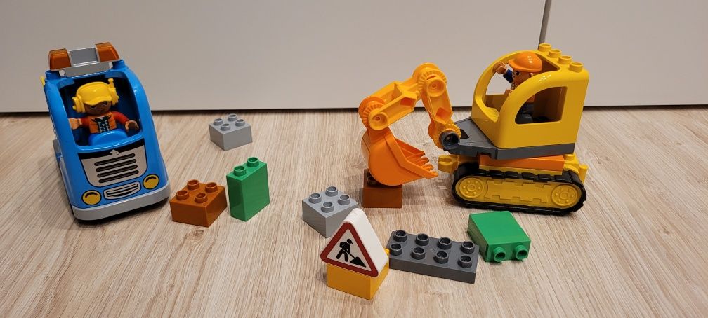 Lego Duplo Ciężarówka i koparka gasienicowa 10812