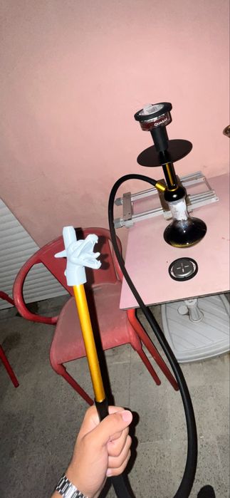 Shisha completa, com quasar e forno