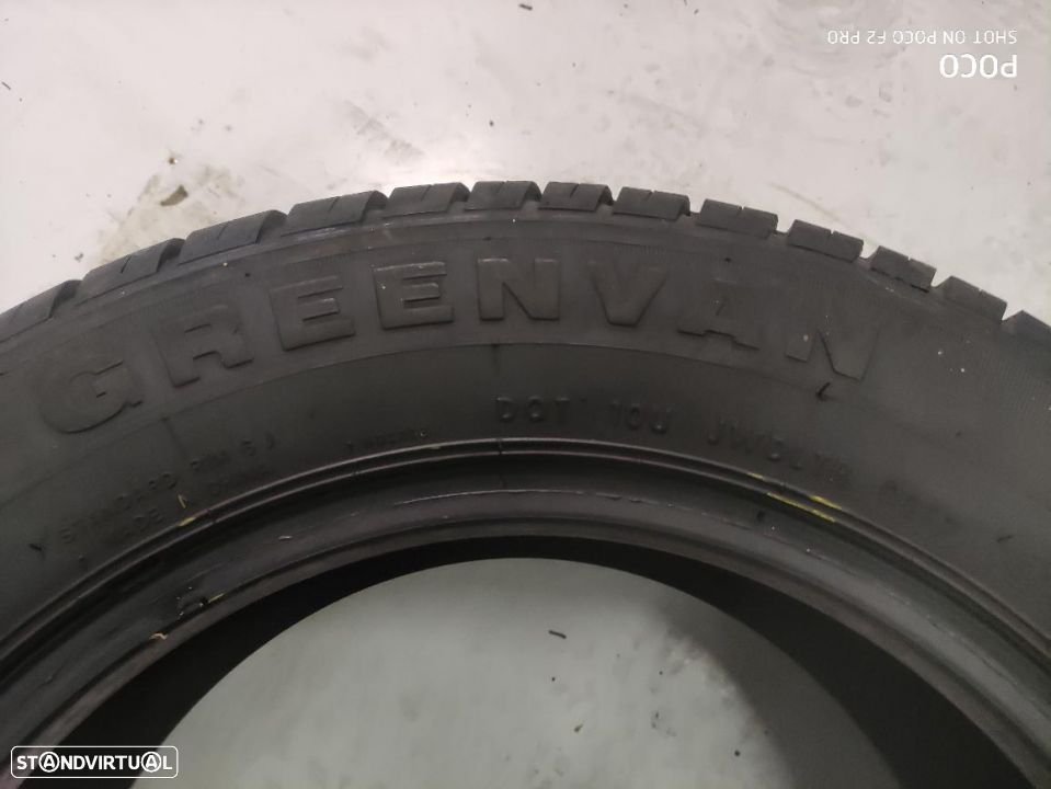 2 pneus semi novos 205/65r16c - oferta dos portes