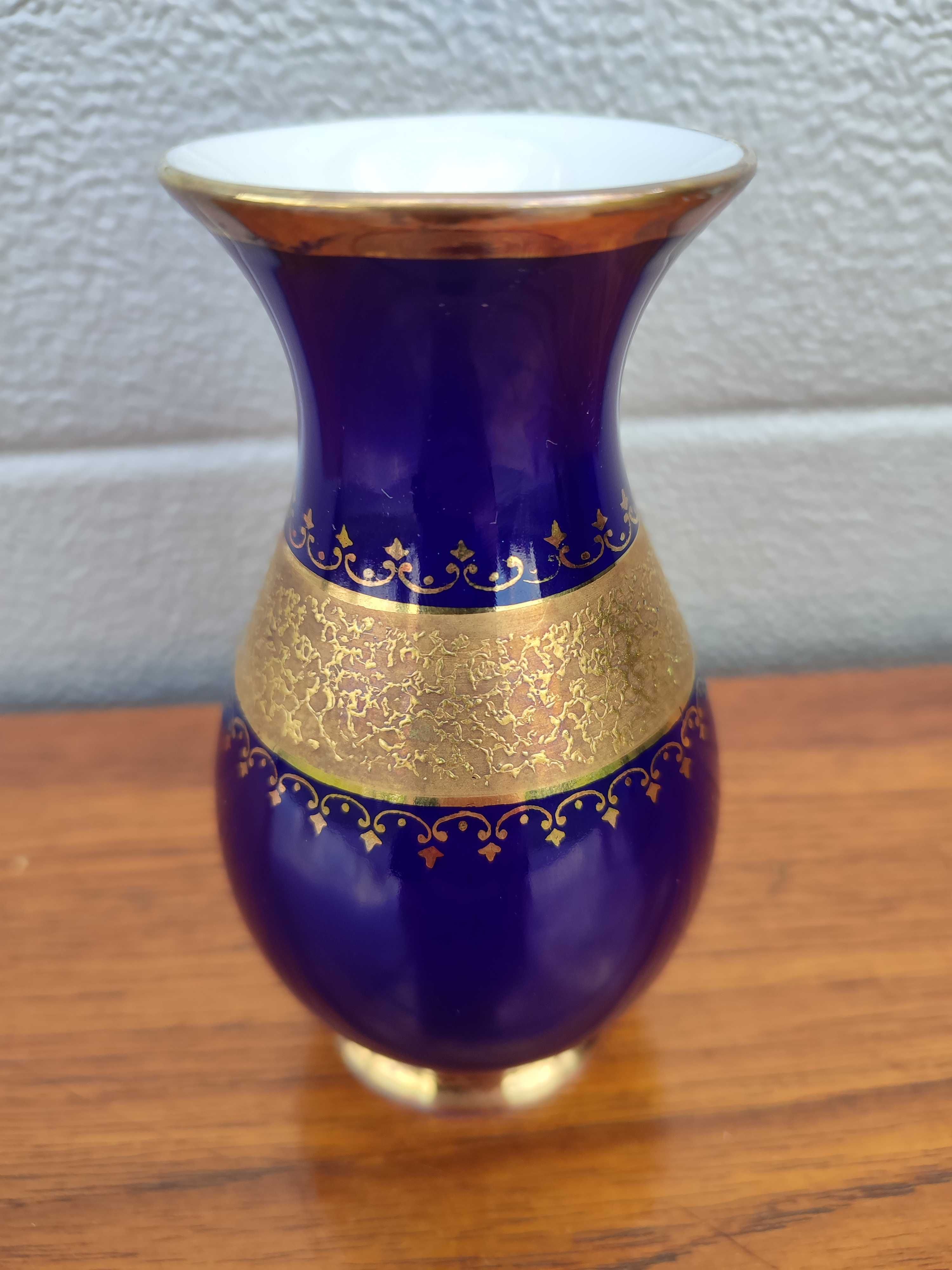 Porcelanowy Wazon Royal KPM Ręcznie malowany Echt kobalt - Design R