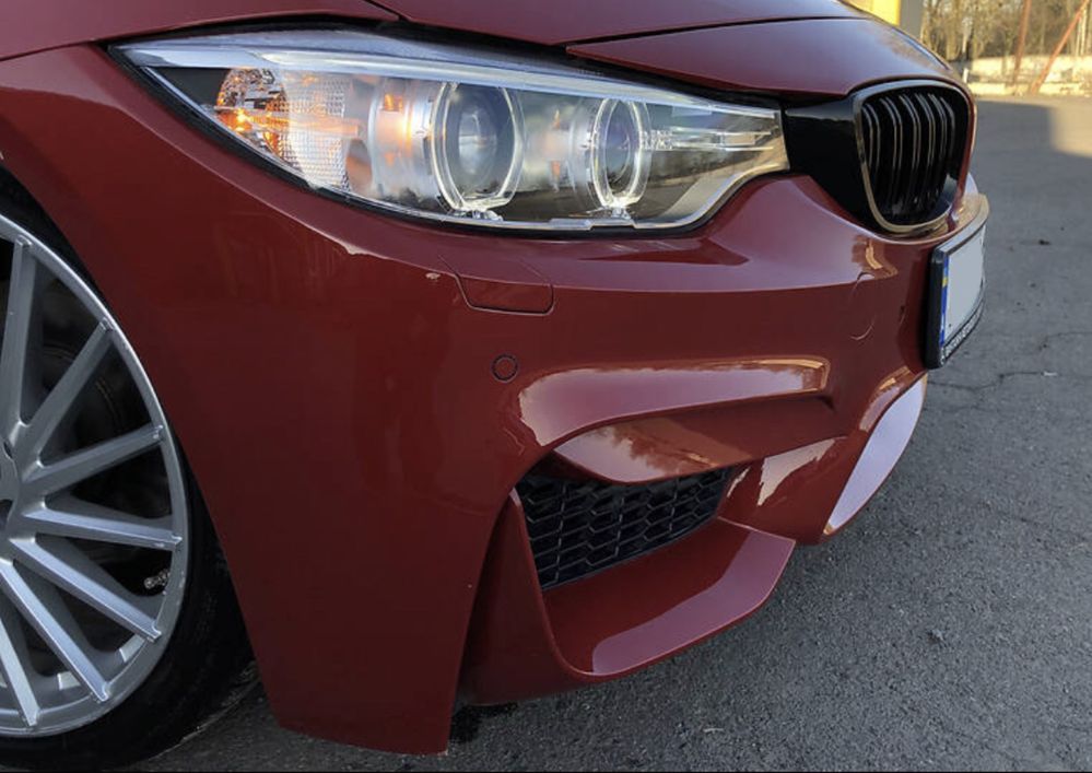 Обвес M4 стиль BMW 4-Series F32 F33 F36 бампер передний M4-look