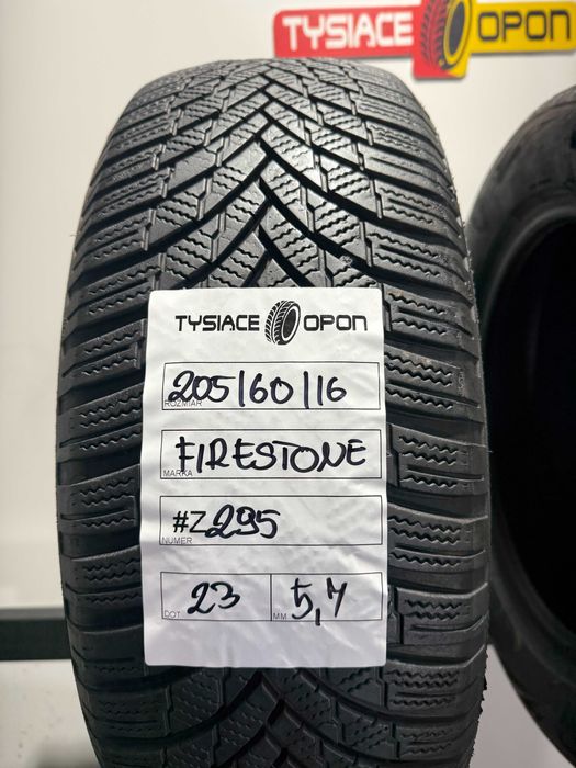 Opony Zimowe 205/60/16 Firestone WinterHawk4 #Z295
