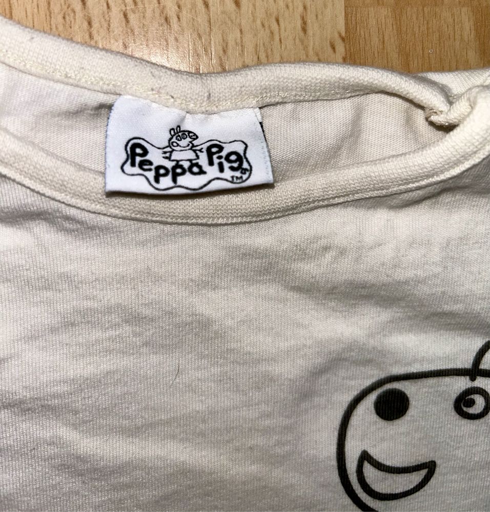 2x T-shirt dziewczęcy George Świnka Peppa