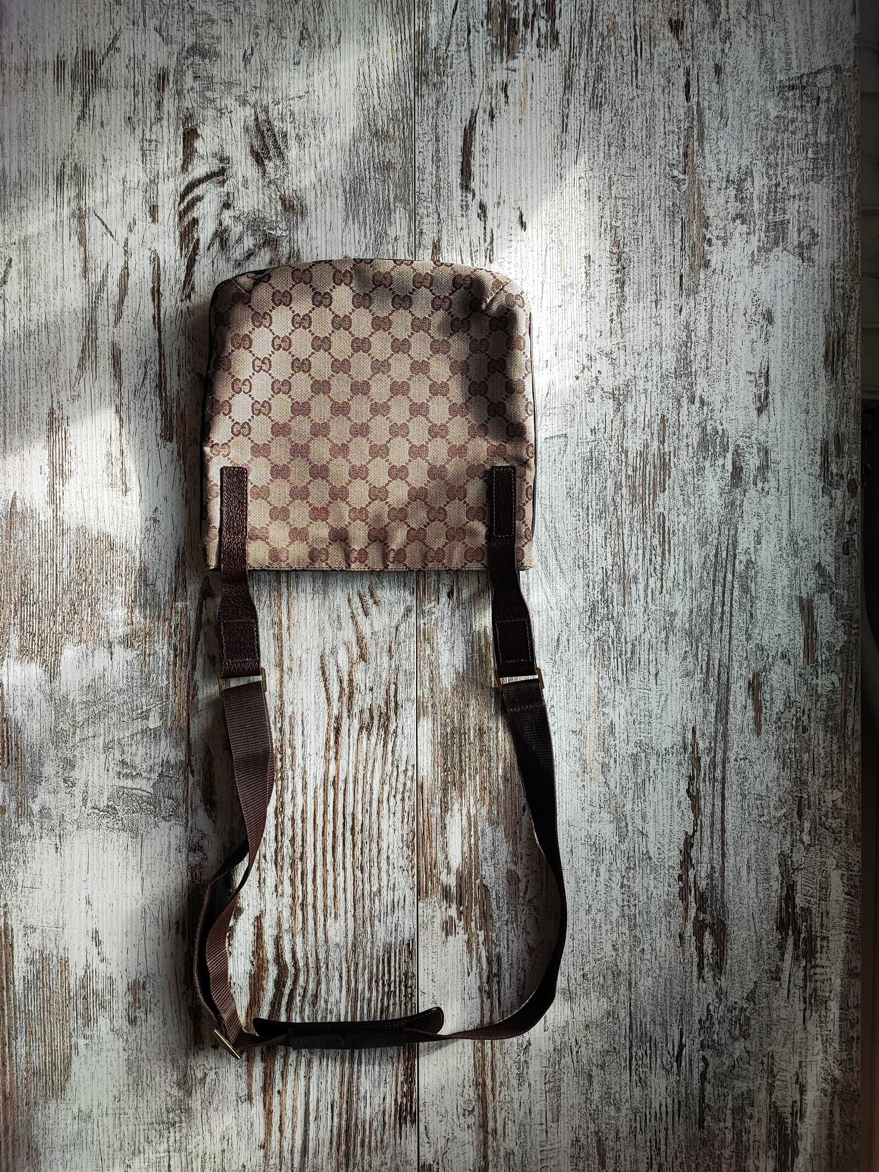gucci torebka męska unisex skóra naturalna
