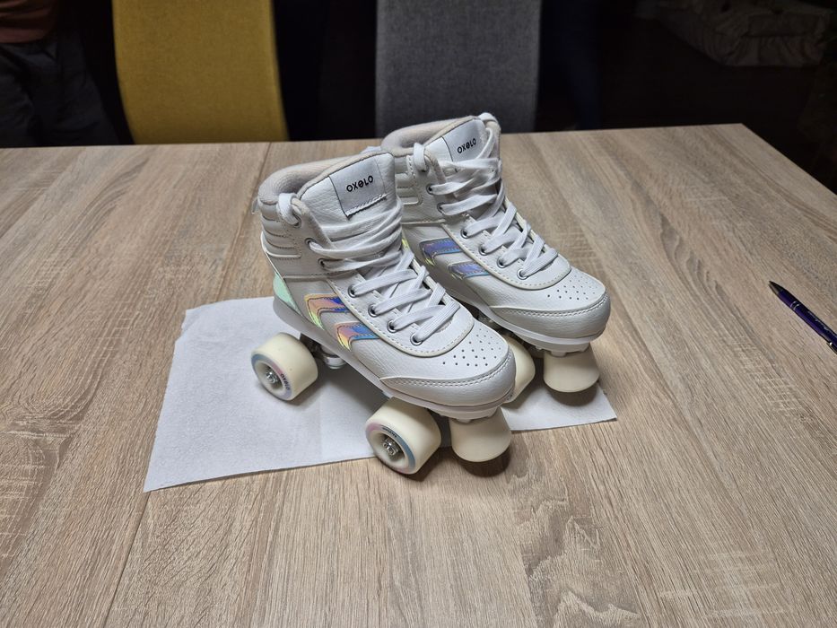Wrotki dziewczęce Oxelo r 34 wkładka 21,5cm
