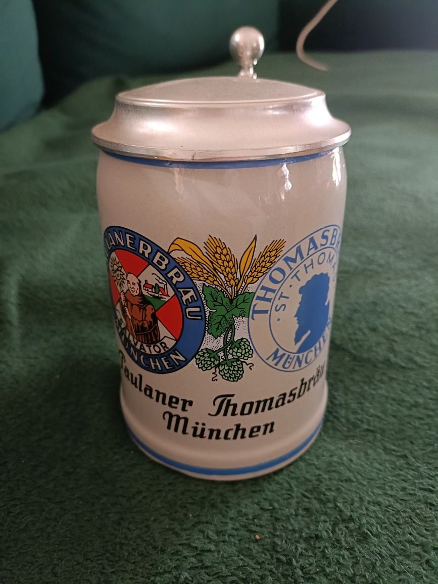 Paulaner kufel ceramiczny kolekcjonerski