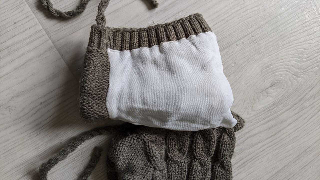 Теплые шапочки для двойни новорожденных Mag Baby