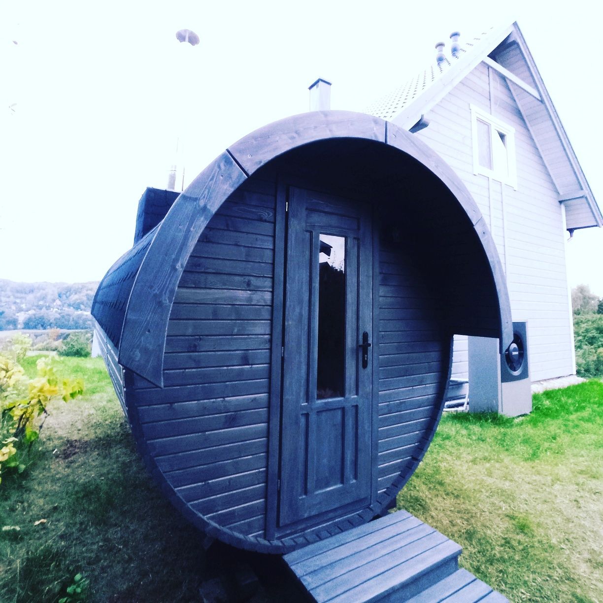 Domek na Kaszubach nad jeziorem z sauna i jacuzzi