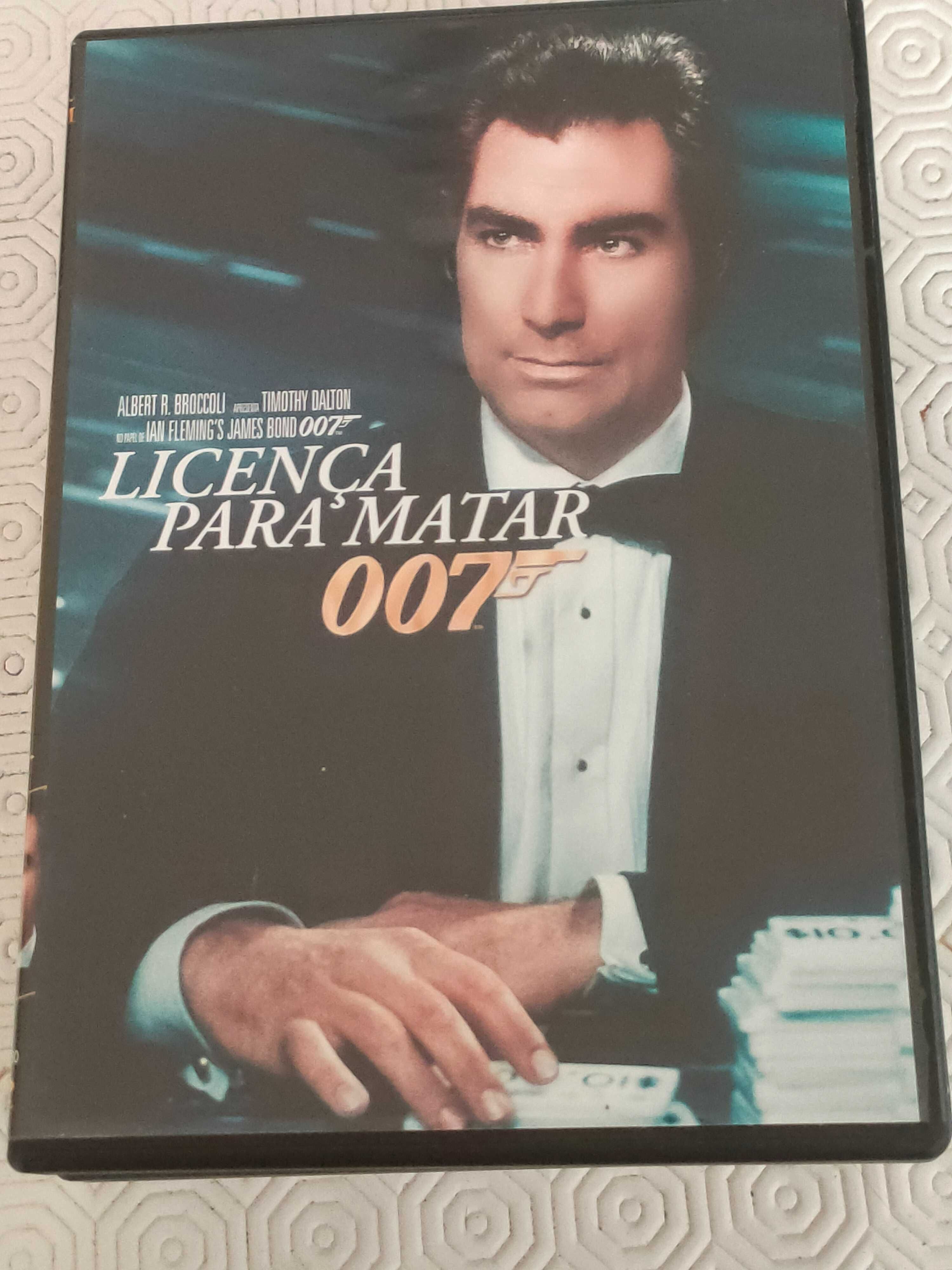 Dvd James Bond Licença para Matar com Timothy Dalton