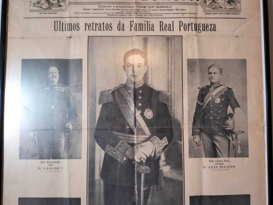 Poster - Ultimos retratos da Familia Real Portugueza - O Regicidio