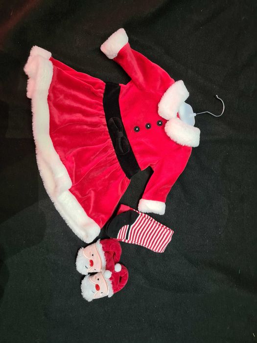 Strój mikołajki dla dziewczynki w roz 62, C&A