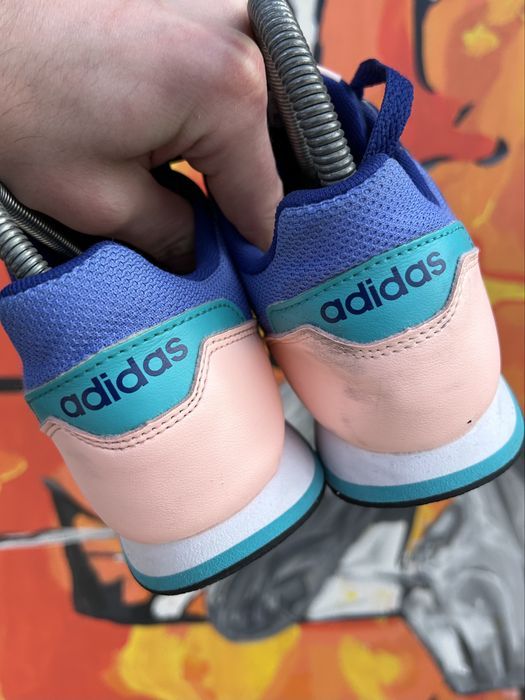 Adidas кроссовки 36 размер синие оригинал