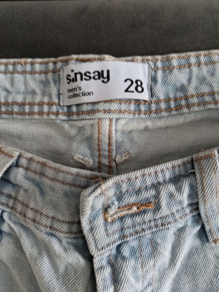 Sinsay spodenki jeansowe Rozm . 28 Nowe