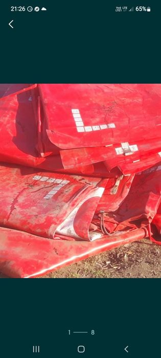 Plandeka(i) używane z tir-a 900g/m2