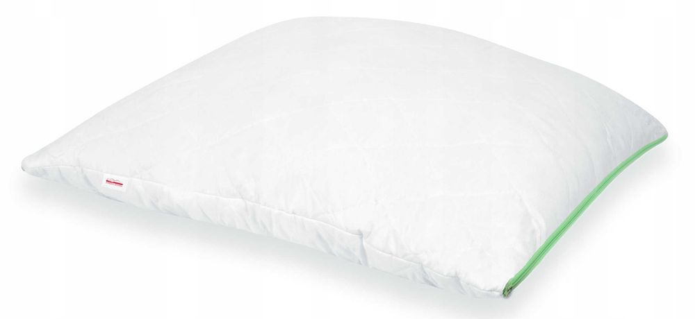 2pack antyalergiczne poduszki 50x60cm z aloesem z zamkiem wysokie