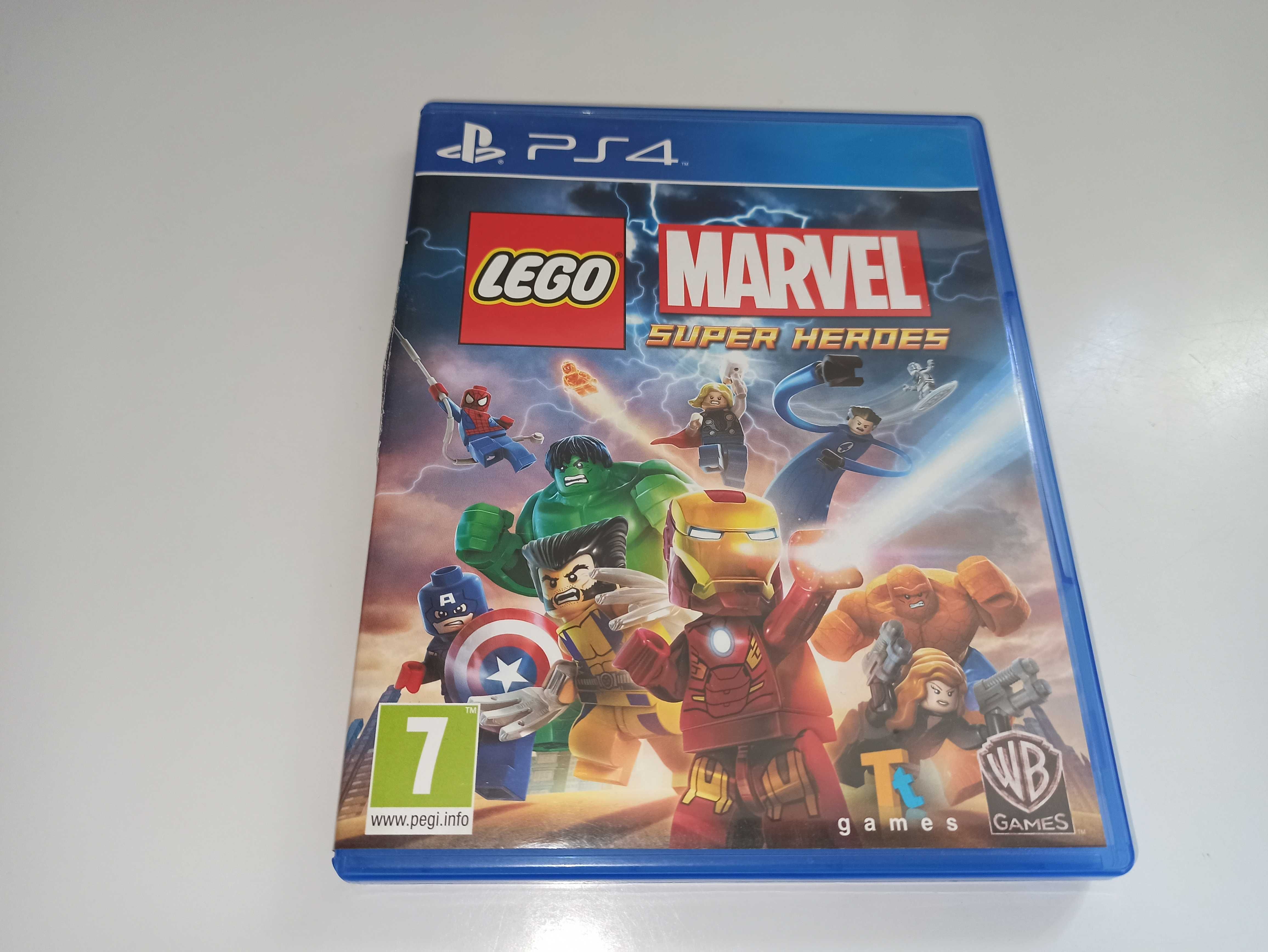 ps4 LEGO MARVEL SUPER HEROES po polsku nowa okładka PL