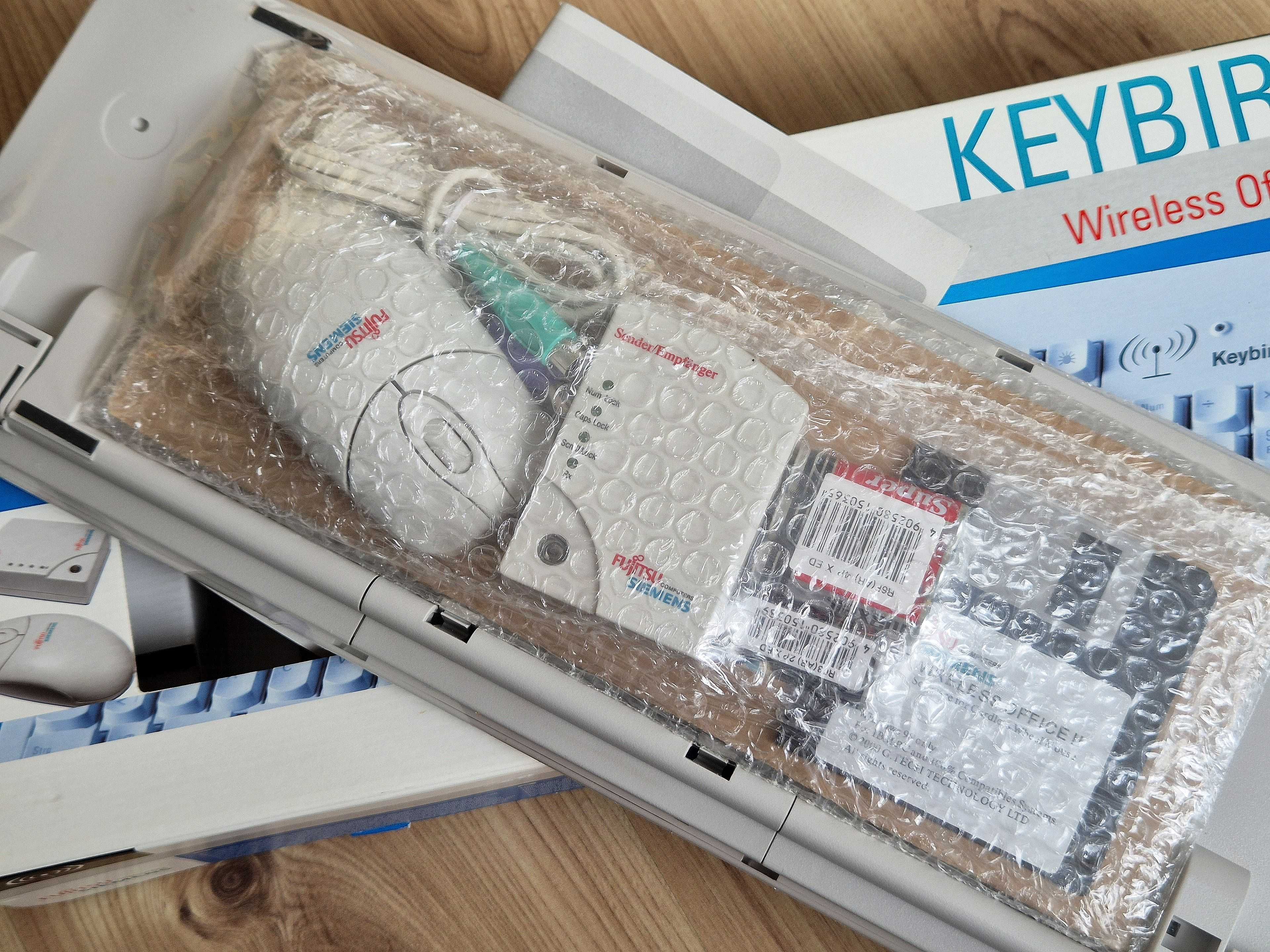 Klawiatura mysz radiowa retro KEYBIRD Wireless Office Fujitsu Siemens