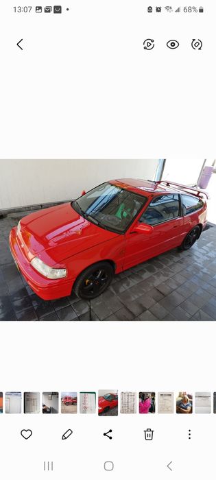 Honda crx 16.16i 130cv Jan1990