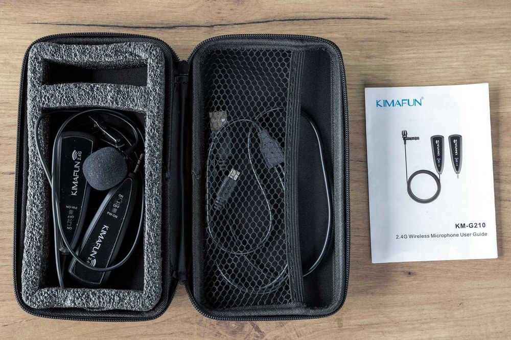 Бездротовий петличний мікрофон KIMAFUN KM G210