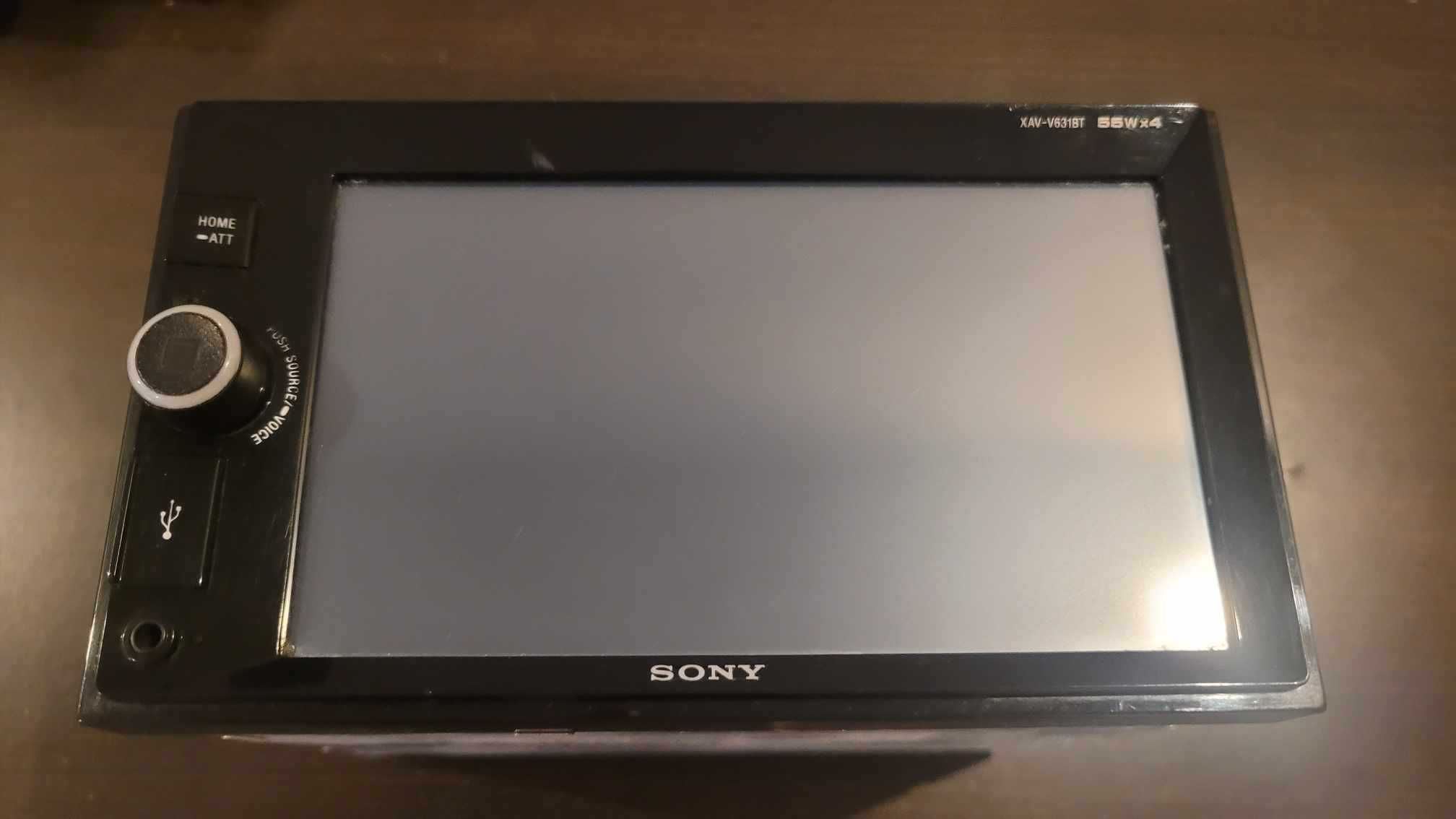 Sony XAV-V631BT – ekran dotykowy, Bluetooth, USB, kompletne – sprawne