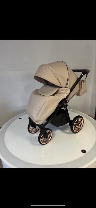 Wozek 3w1 nowy beżowy
