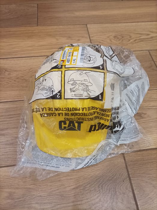 Kask roboczy Żółty CAT Caterpillar  Oryginalny