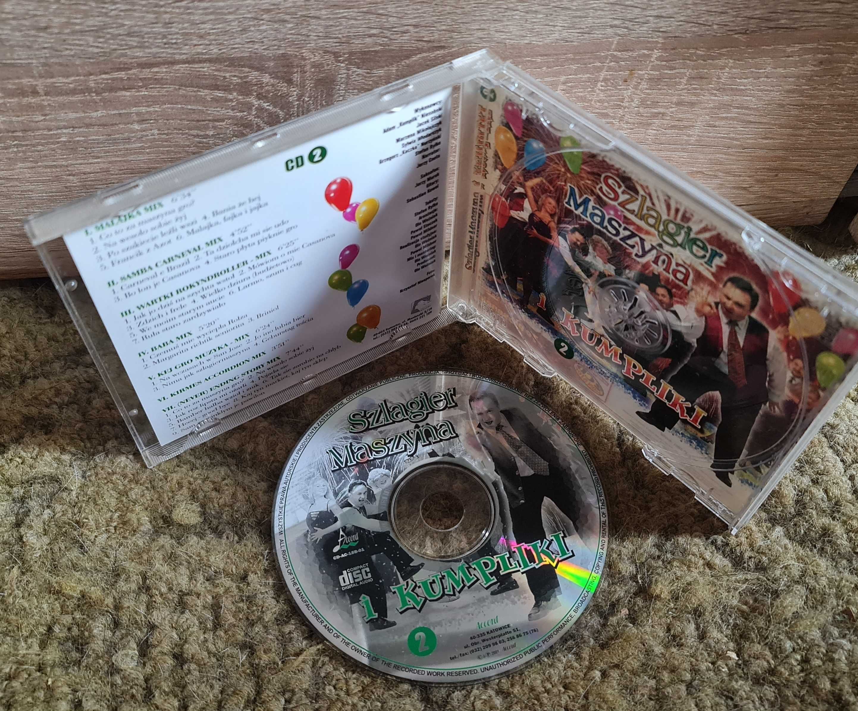 Szlagier Maszyna I Kumpliki / CZ. 1 CD 2 / BDB+ /