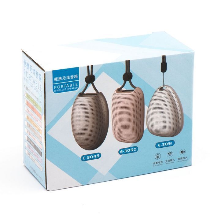 Głośnik bezprzewodowy E-3049 3W 500mah zielony