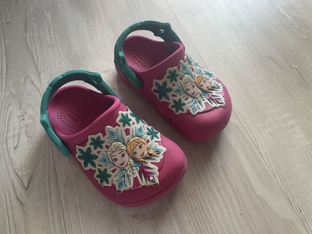 Crocs C6 Frozen Anna Elsa