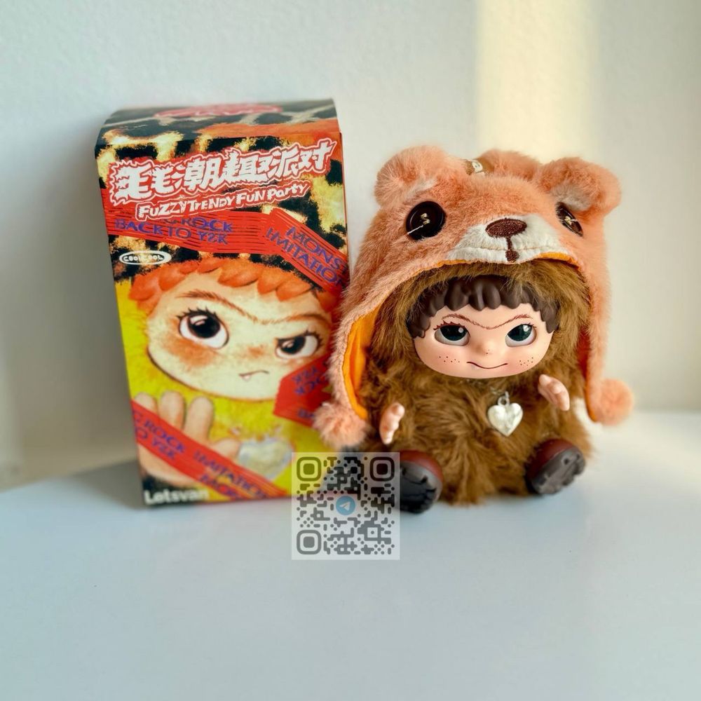 Вакуку Wakuku Fuzzy Trendy Fun Party іграшка брелок