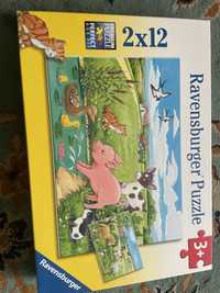 Puzzle Ravensburger 2x12 3+