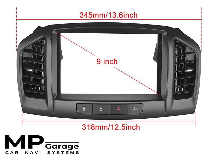 OPEL INSIGNIA 2008_2013 Nawigacja Android Qled CarPlay 4G LTE Montaż