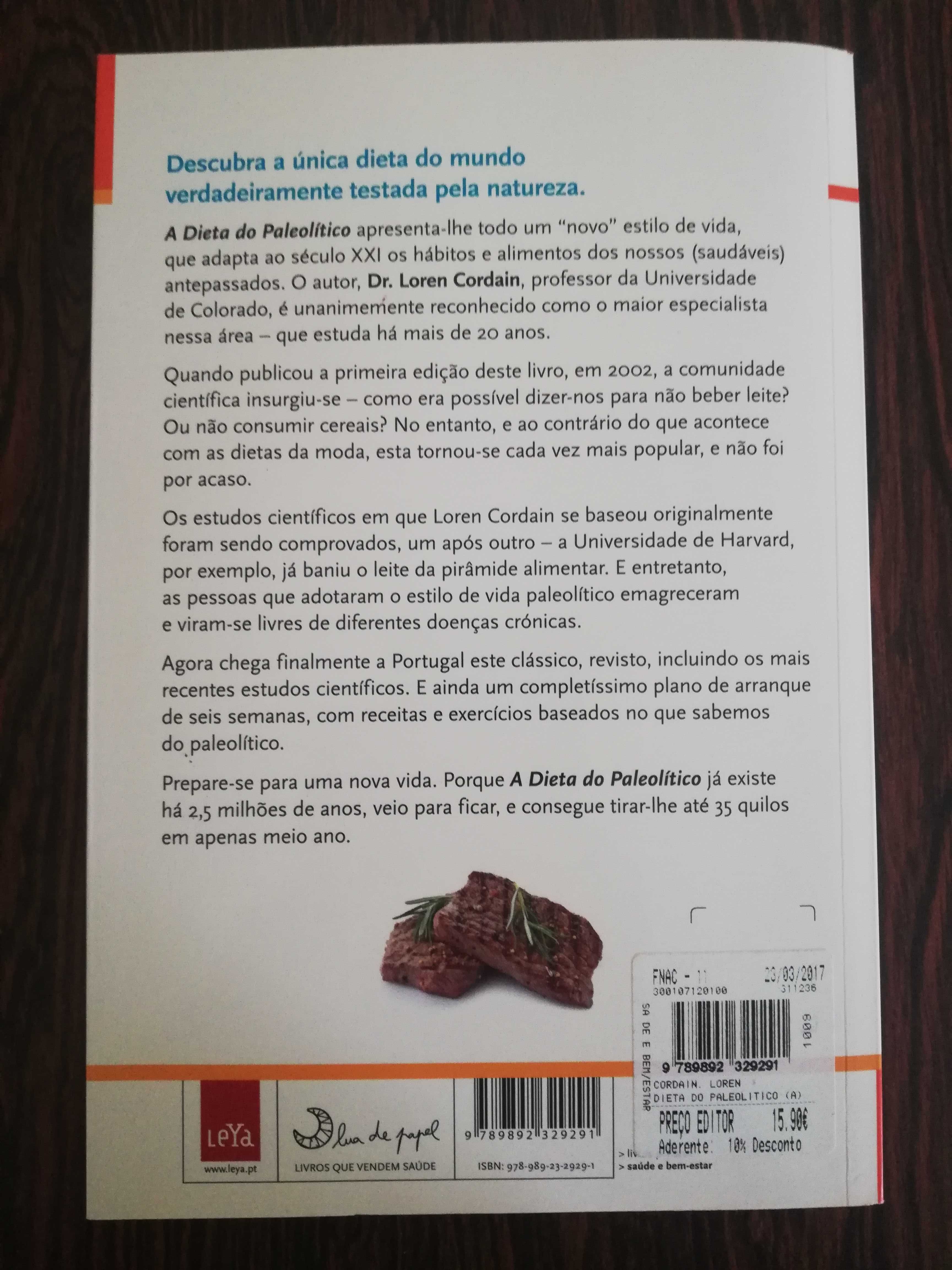 A Dieta do Paleolítico, de Loren Cordain
