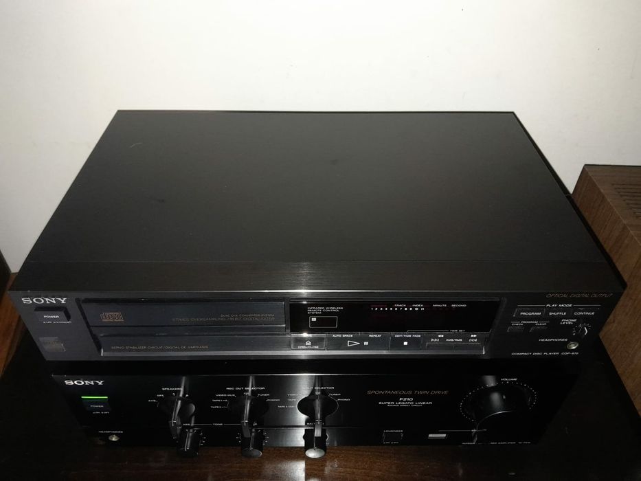 Leitor de CD Sony