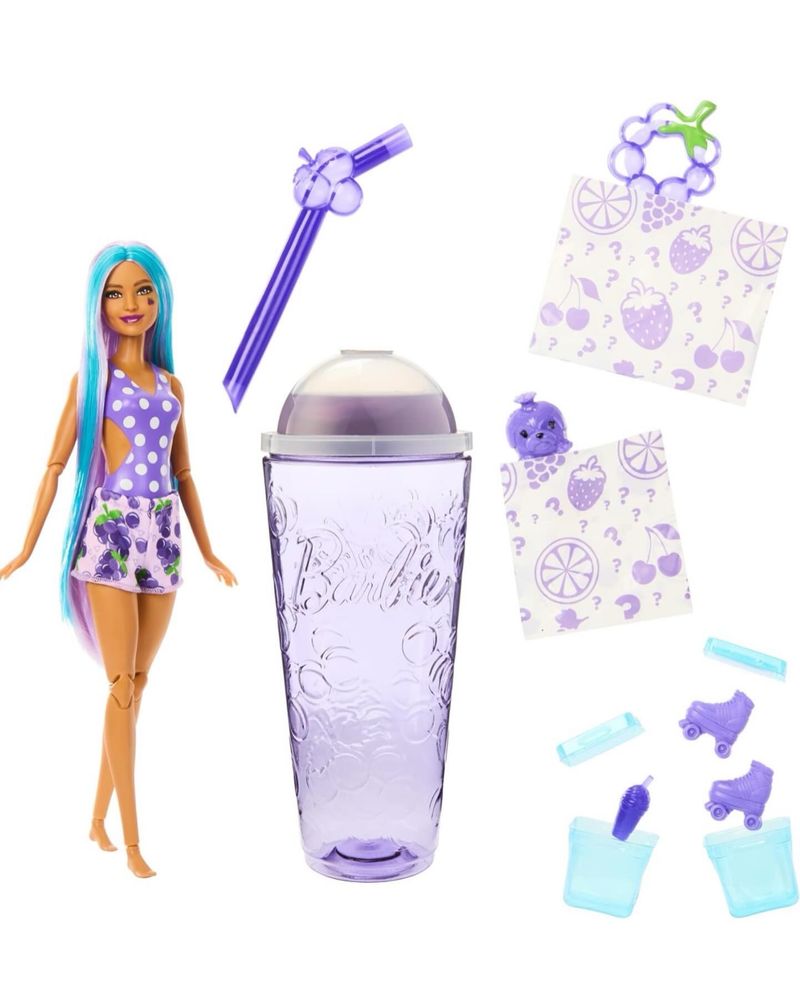 Лялька Barbie Pop Reveal Fruit Series Doll, Grape Fizz Theme