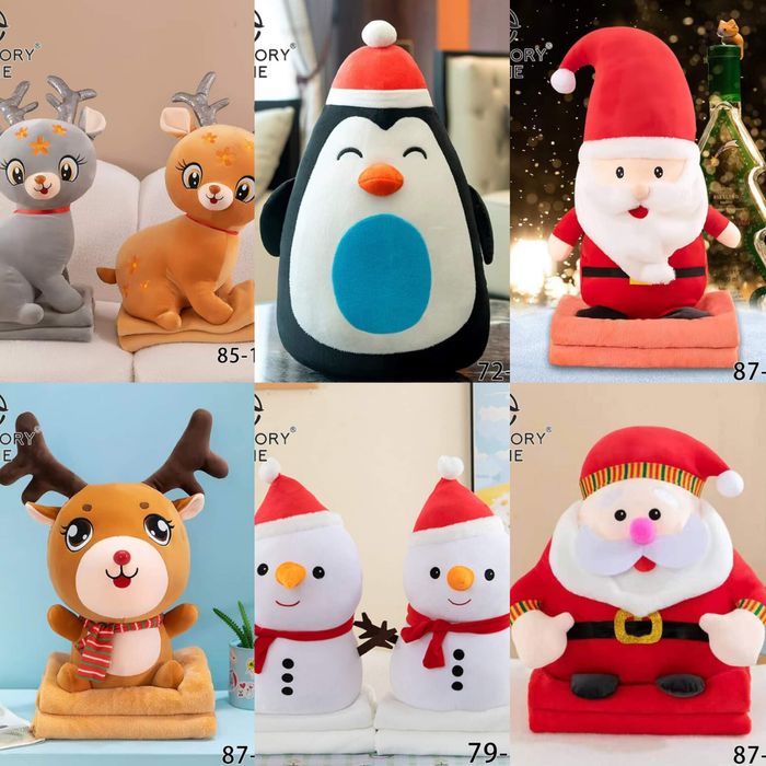 Іграшка 3 в 1 з пледом в середині