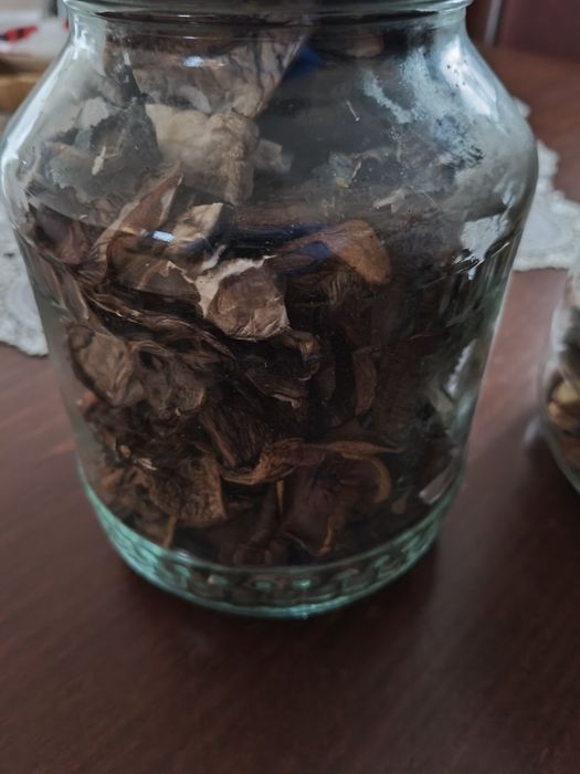 Grzyby suszone podgrzybki mieszane borowik