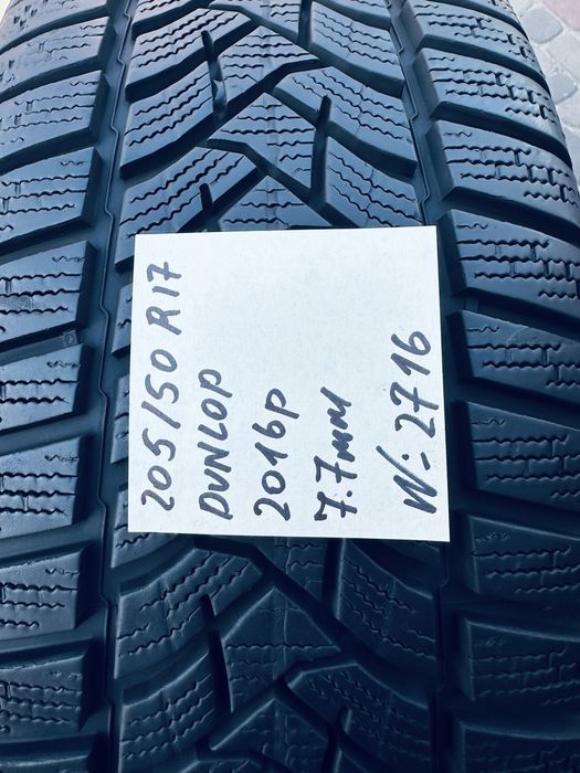 Шини зимові 205/50 R17 (93H) Dunlop Winter Sport 5