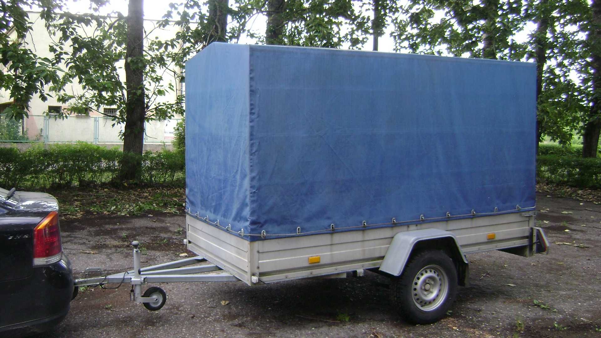 Przyczepka przyczepa RYDWAN 300x150 zarejestrowana z plandeka