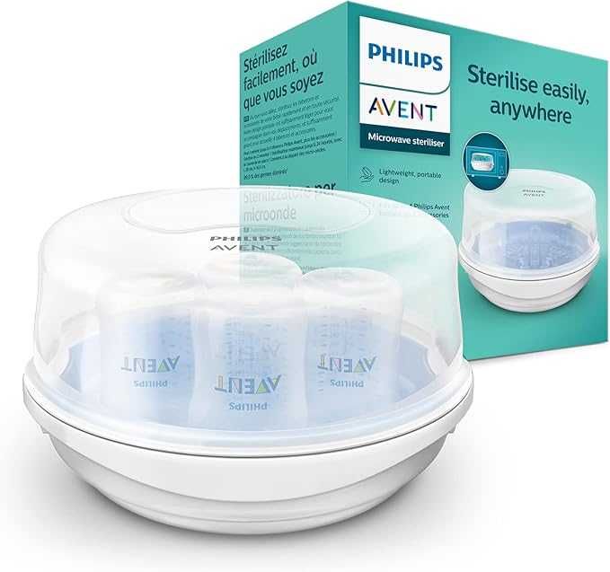 Philips Avent Mikrofalowy sterylizator niemowlęcy parowy NOWY