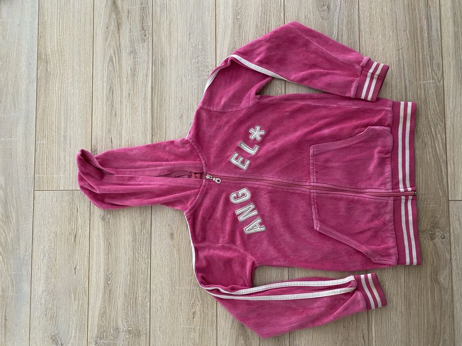 Bluza różowa na suwak