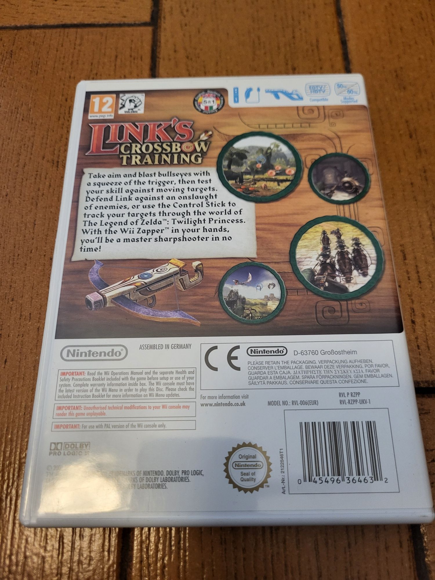 Nintendo Wii gra Links Crossbow