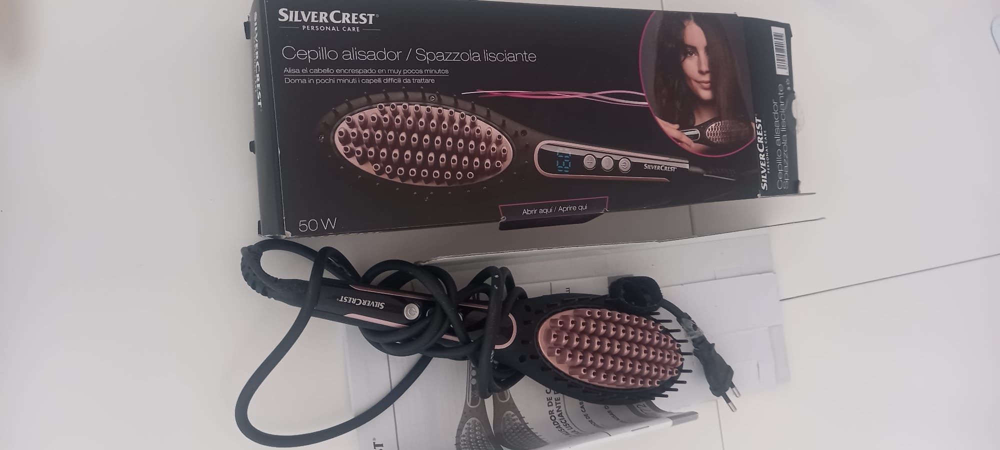 Escova alisadora SilverCrest 50w