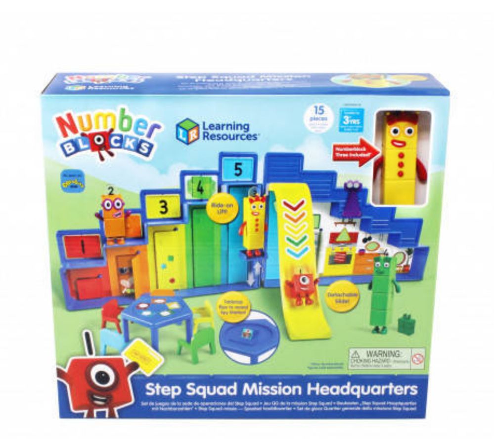 Набір numberblocks штабквартира