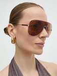 Okulary Gucci monogram pilotki oryginalne komplet